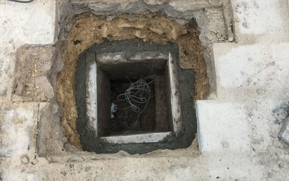 accès au regard fibre optique