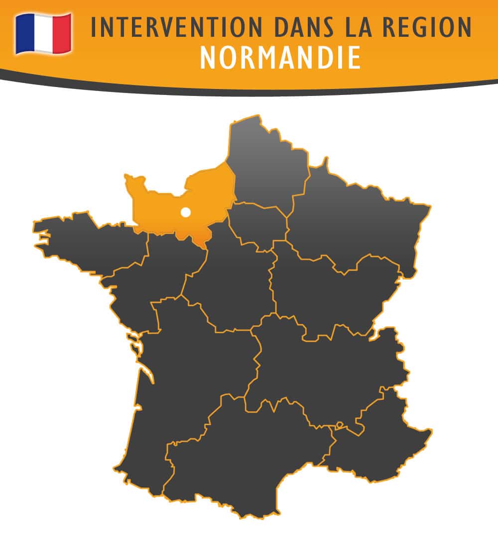 carte normandie