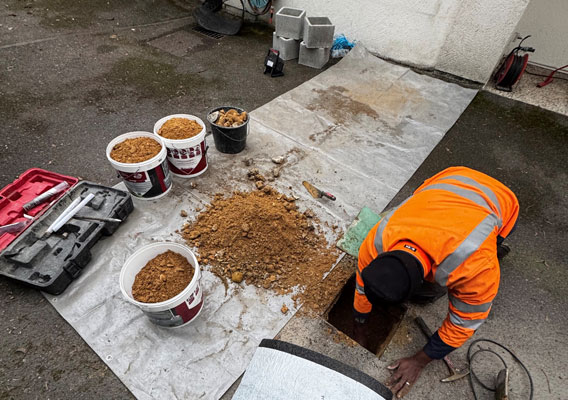 Localiser et trouver un regard télécom